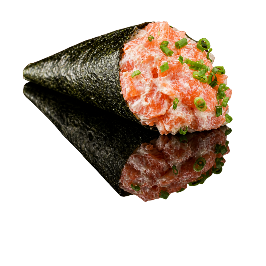 Temaki Salmão Cru
